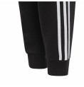 Nederdel träningsoverall för barn Adidas  Essentials 3 Ban Svart