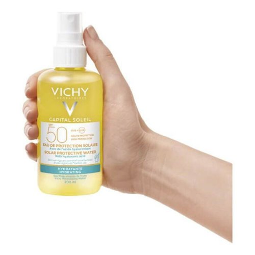 Solskydd Capital Soleil Hydrating Vichy Spf 50 (200 ml)