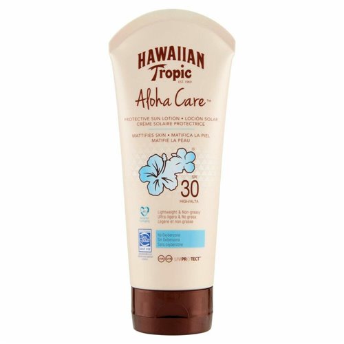 Sol Lotion Hawaiian Tropic Aloha Care SPF 30 Matt ytbehandling (180 ml)