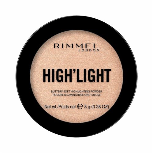 Brunt kompaktpulver High'Light  Rimmel London 99350066694 Nº 002 Candleit 8 g