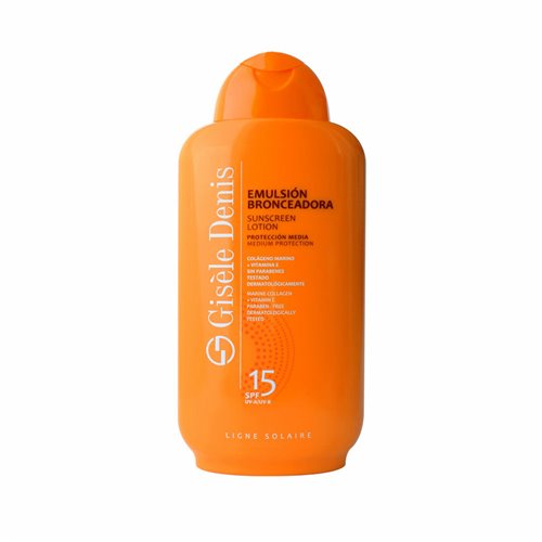 Solskydd Emulsión Bronceadora Gisèle Denis (400 ml)