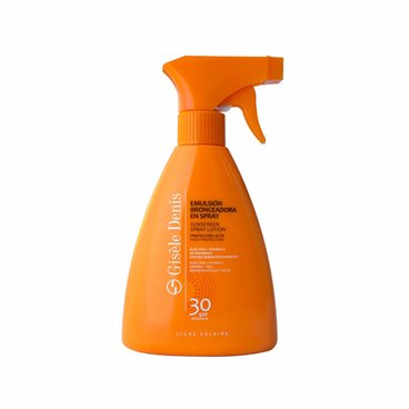 Solskyddsspray Emulsión Bronceadora Gisèle Denis (300 ml)