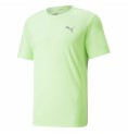 T-shirt med kortärm Puma Run Favorite Lime