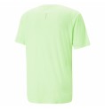 T-shirt med kortärm Puma Run Favorite Lime