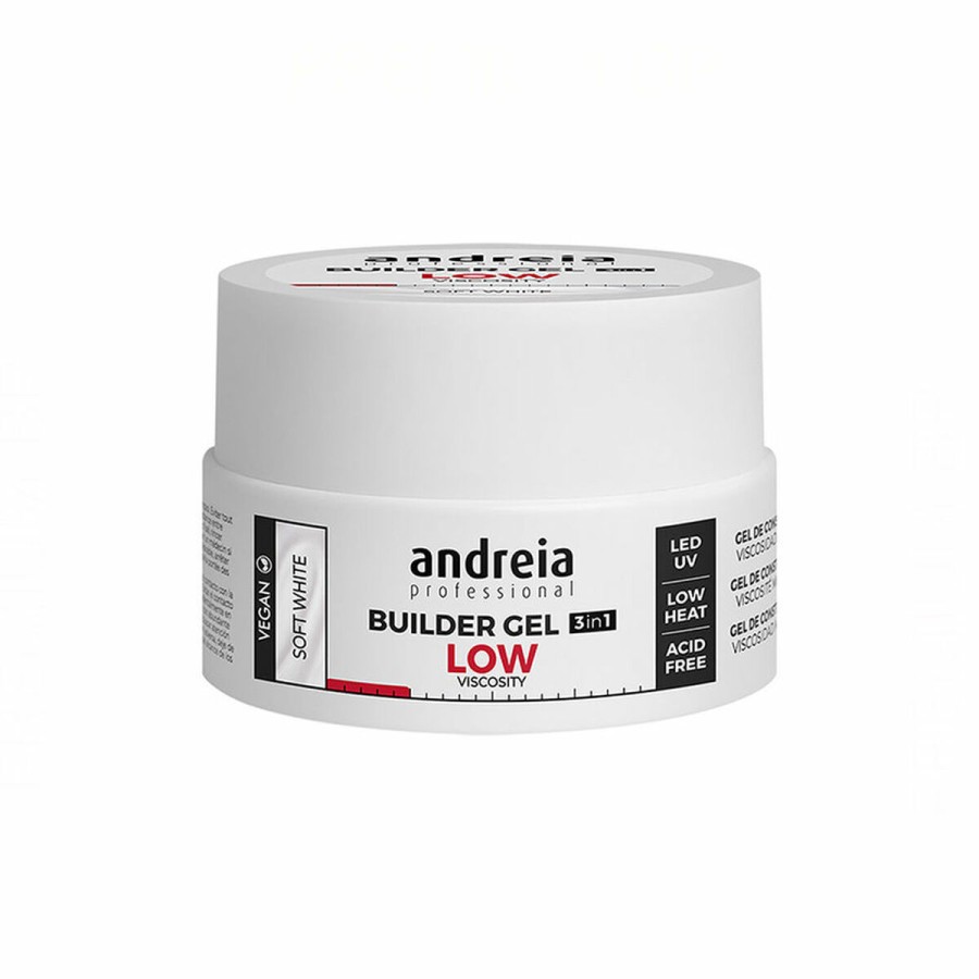 Gel-nagellack Builder Low Viscosity Andreia Professional Builder Vit (22 g)