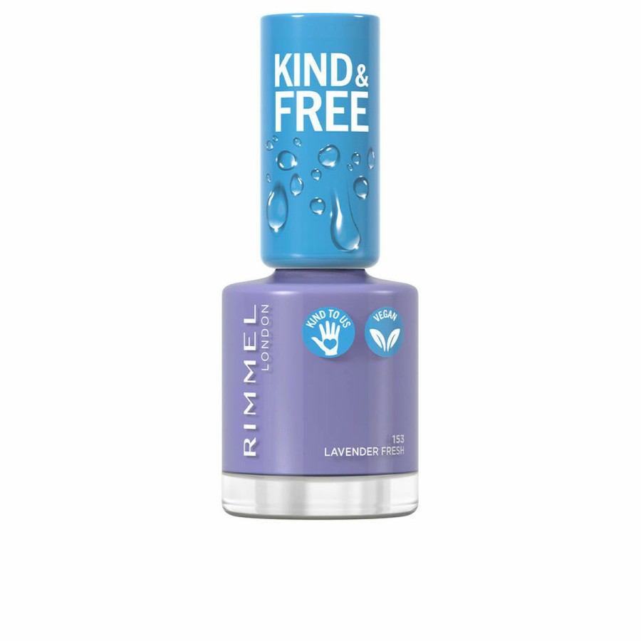 nagellack Rimmel London Kind & Free 153-lavender light (8 ml)