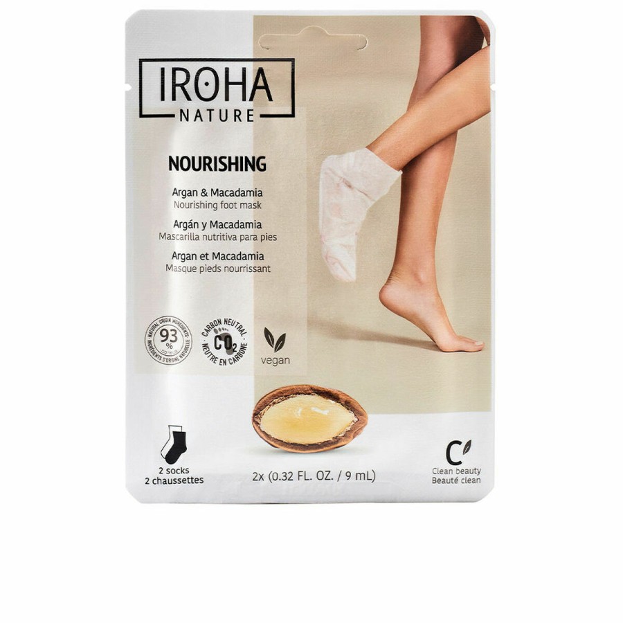 Fotmask Iroha Argan Strumpor Macadamia-mutter