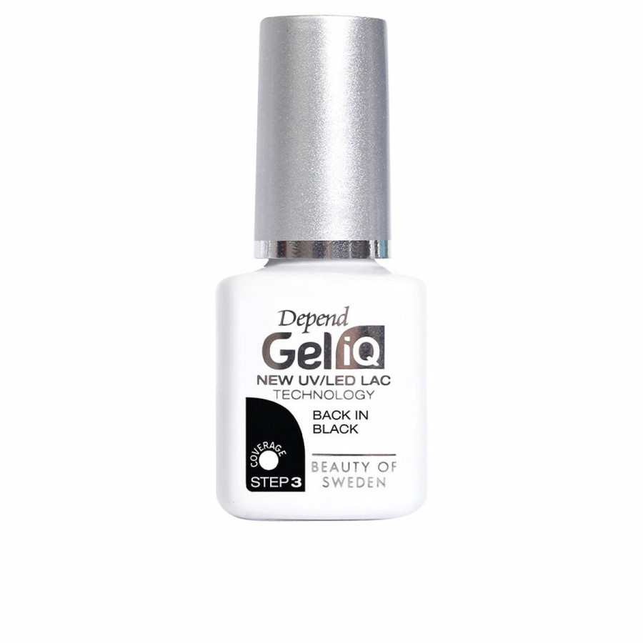 Nagellack Gel iQ Beter Black in Black (5 ml)