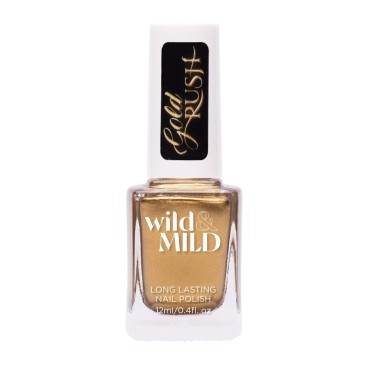 Nagellack Wild & Mild Gold Rush GR04 Gold Flakes 12 ml