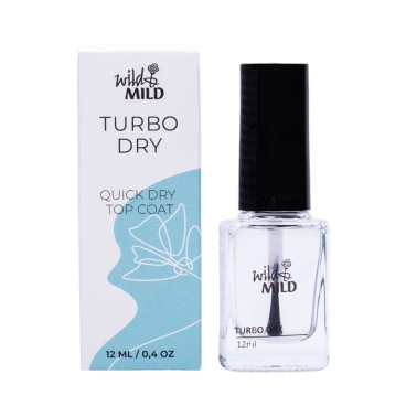 Fixeringsöverlack Wild & Mild Turbo Dry 12 ml