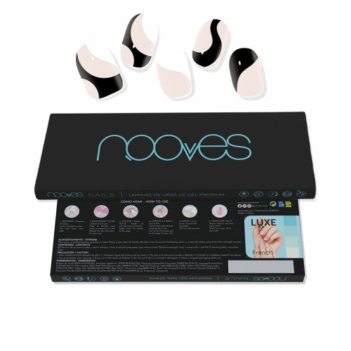 Gel Nail Foils Nooves White cow (20 antal)