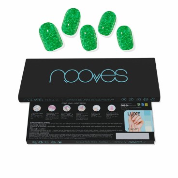 Gel Nail Foils Nooves Glitter green (20 antal)