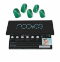 Gel Nail Foils Nooves Cat eye green (20 antal)