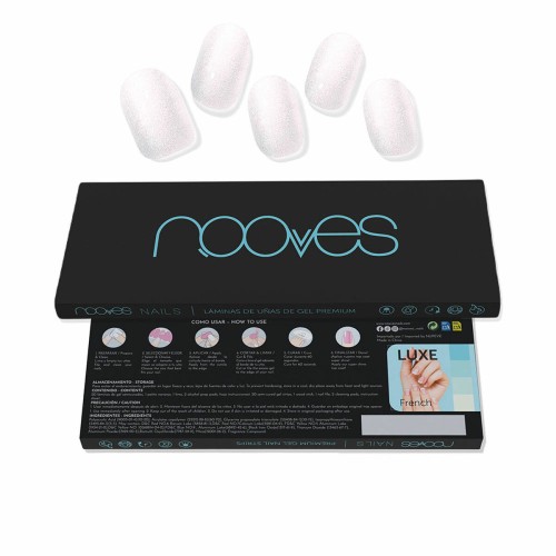 Gel Nail Foils Nooves White pearl (20 antal)