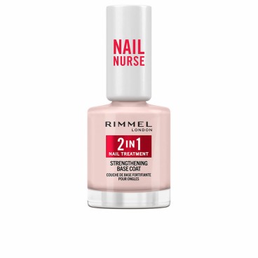 Underlacksgel Rimmel London Nail Nurse In 12 ml 2 i 1 Stärkande behandling