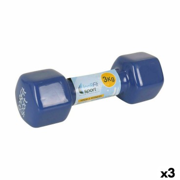 Hantlar LongFit Sport Longfit sport 3 Kg Blå 3 antal