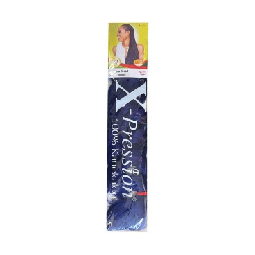 Hair extensions X-Pression Pression Indigo Violett Syntetisk