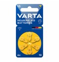 Batteri för hörapparat Varta Hearing Aid 10 PR70 6 antal