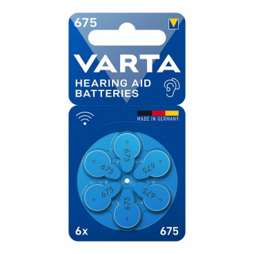 Batteri för hörapparat Varta Hearing Aid 675 PR44 6 antal
