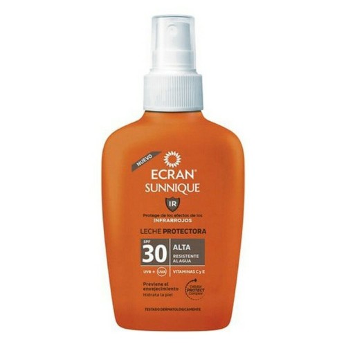 Solskyddsspray Ecran Sunnique IR Solmjölk SPF 30 (100 ml)