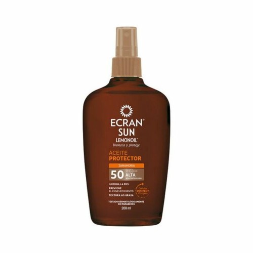 Solskyddsolja Ecran Ecran Sunnique SPF 50 (200 ml) Spf 50 200 ml