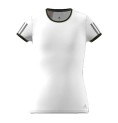 Barn T-shirt med kortärm Adidas CLUB TEE DU2464 Vit Polyester