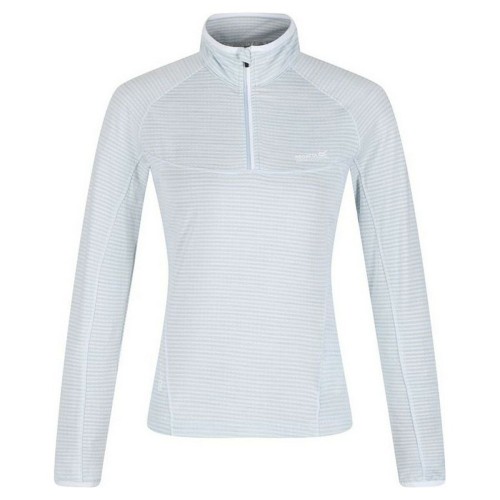 T-shirt med kortärm Dam Regatta Yonder Half-Zip Vit