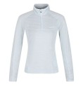 T-shirt med kortärm Dam Regatta Yonder Half-Zip Vit