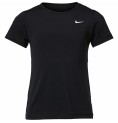 Barn T-shirt med kortärm Nike Pro Svart 92 % Polyester 8 % Spandex