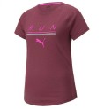 T-shirt med kortärm Dam Puma Run 5K Logo