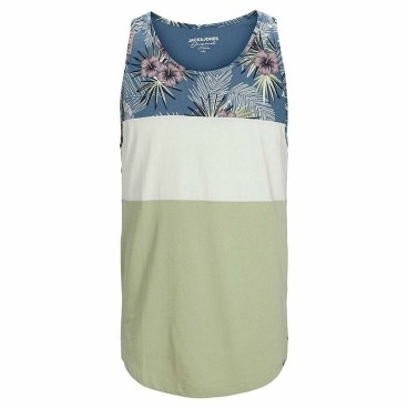 Barn T-shirt med kortärm JORVENICE BLOCK TANK TOP Jack & Jones 12210056 Blå