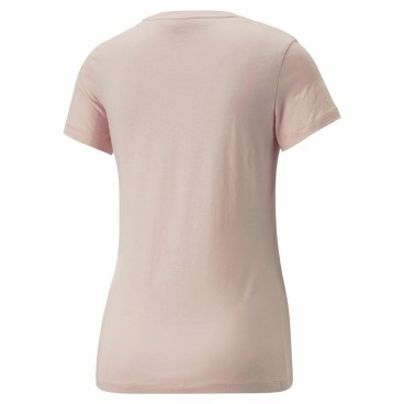 T-shirt med kortärm Dam Puma Ljusrosa