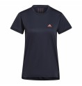 T-shirt med kortärm Dam Adidas Aeroready Designed 2 Move Svart Blå