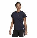 T-shirt med kortärm Dam Adidas Aeroready Designed 2 Move Svart Blå