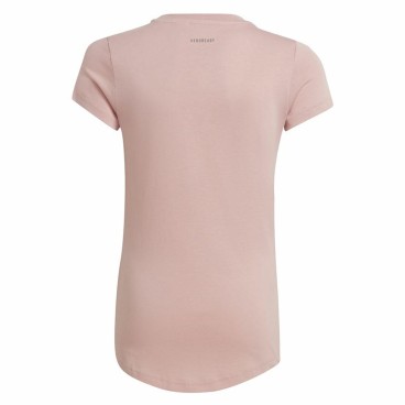 Barn T-shirt med kortärm Adidas Girl Power Rosa