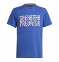 Barn T-shirt med kortärm Adidas Predator Blå