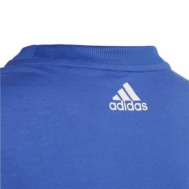 Barn T-shirt med kortärm Adidas Predator Blå