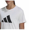 T-shirt med kortärm Dam Adidas Future Icons Vit