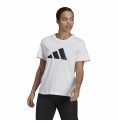 T-shirt med kortärm Dam Adidas Future Icons Vit