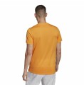 T-shirt med kortärm Herr Adidas Own The Run Orange