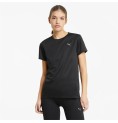 T-shirt med kortärm Dam Puma Run Favorite Svart