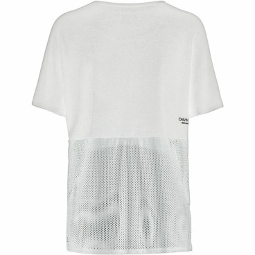 T-shirt med kortärm Dam Calvin Klein Tank Vit