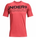 T-shirt med kortärm Herr Under Armour Tech 2.0 Röd