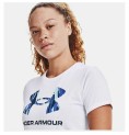 T-shirt med kortärm Dam Under Armour Graphic Vit