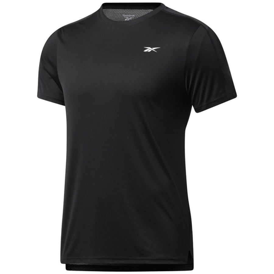 T-shirt med kortärm Herr Reebok Workout Ready Tech Svart