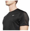 T-shirt med kortärm Herr Reebok Workout Ready Tech Svart