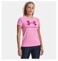 T-shirt med kortärm Dam Under Armour Graphic Rosa