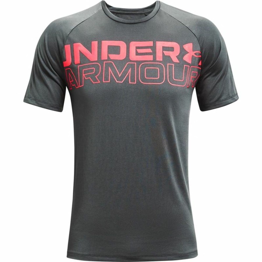 T-shirt med kortärm Herr Under Armour Tech 2.0 Mörkgrå