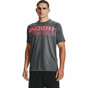 T-shirt med kortärm Herr Under Armour Tech 2.0 Mörkgrå