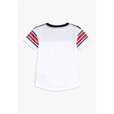 Barn T-shirt med kortärm Converse Retro Sport Vit